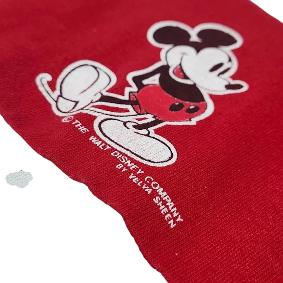 Vintage 80s Velva Sheen Mickey Mouse Florida T-Shirt XL Made in USA Disney - Picture 6 of 13